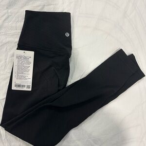 lululemon Align High Rise 28” Diamond Black Leggings